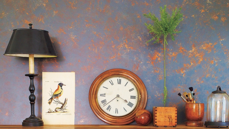 pinturas modernas-opciones-esponjado-parded-original