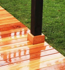Instalar una plataforma de madera para el piso en sencillos pasos
