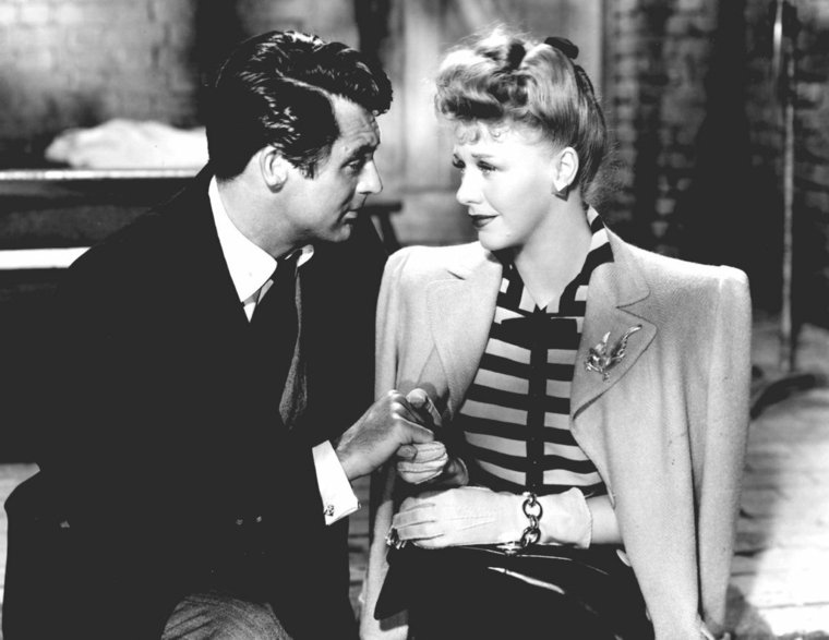 Ginger Rogers y Cary Grant
