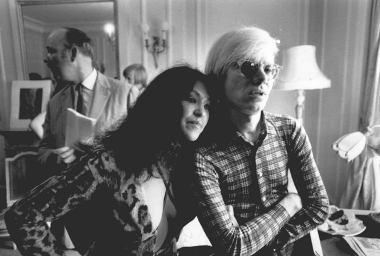 Andy Warhol y Gerri Miller