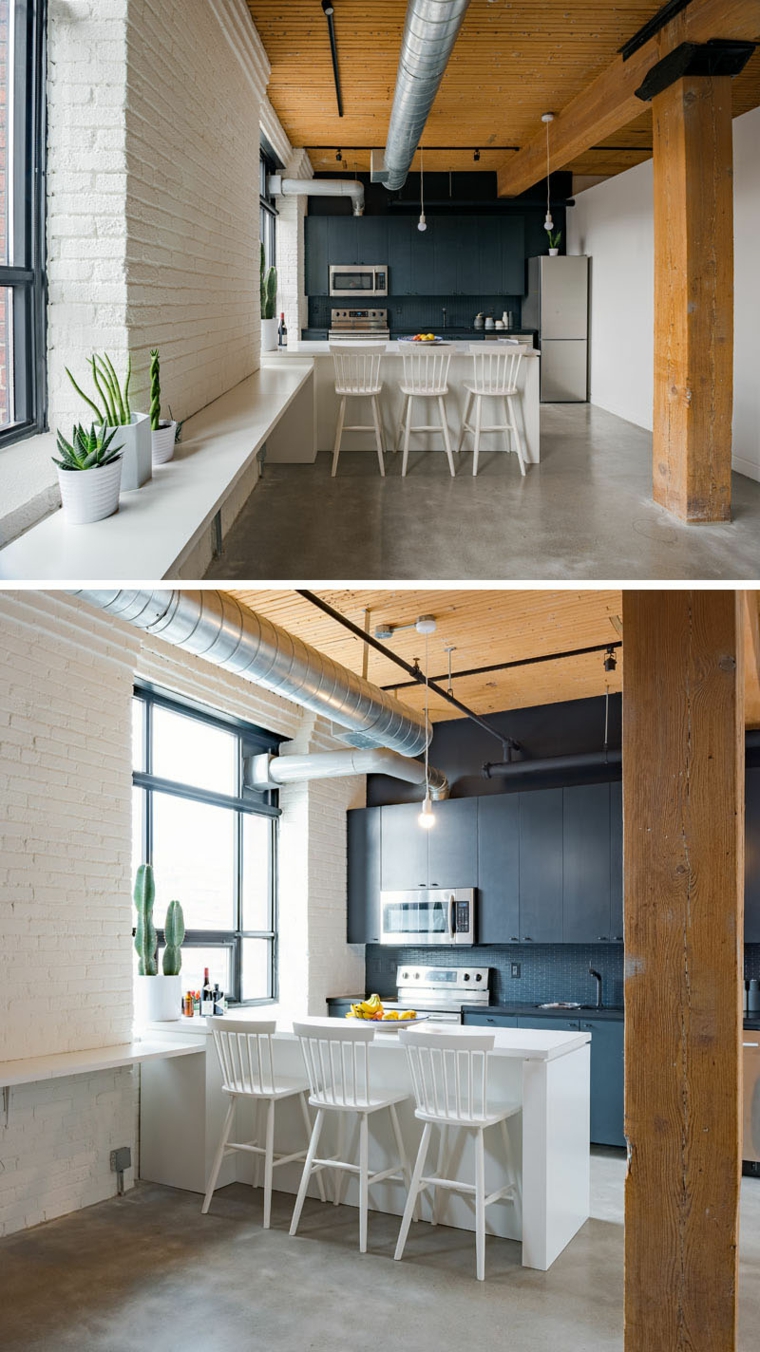 cocina y comedor
