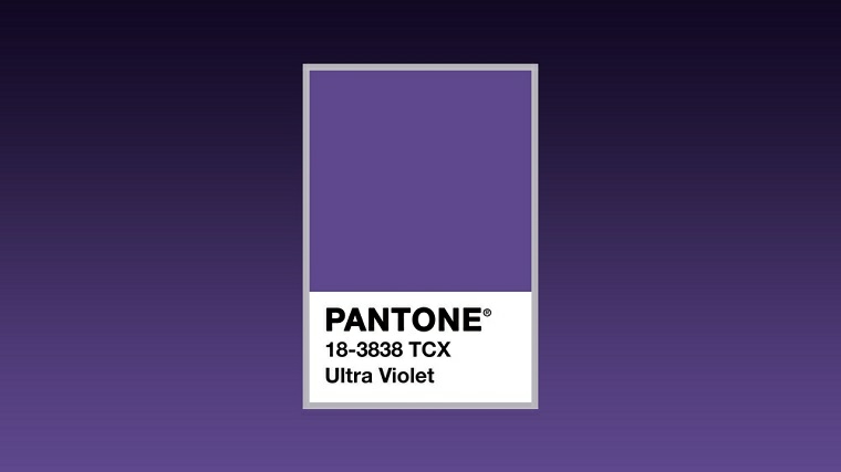 Color Pantone - El Ultra Violet es el color más de moda para el 2018