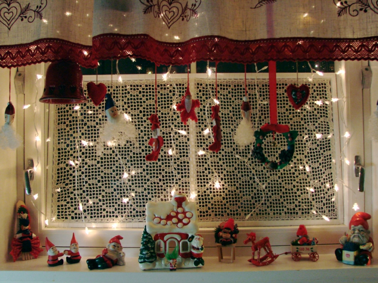 guirnaldas de luces cocina