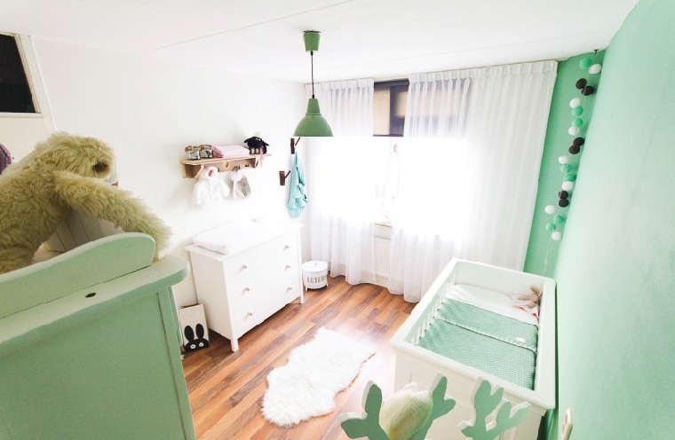 habitacion-bebe-color-verde-lima-opciones