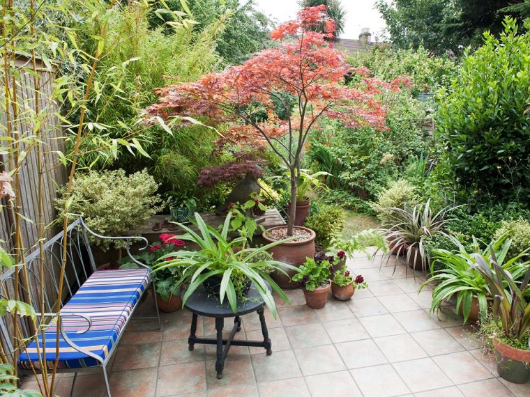 jardin salon exterior moderno