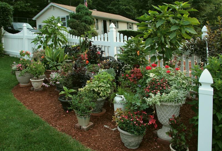 jardines mantillo suelos tratados