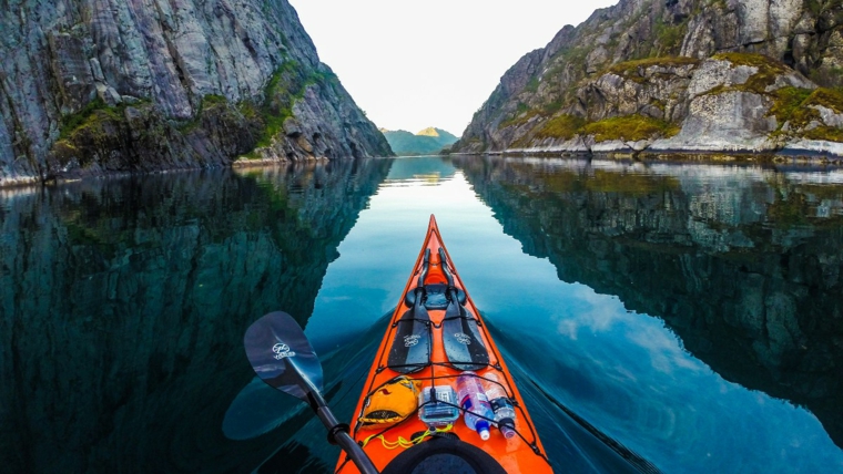 kayak-en-NOruega-del-norte