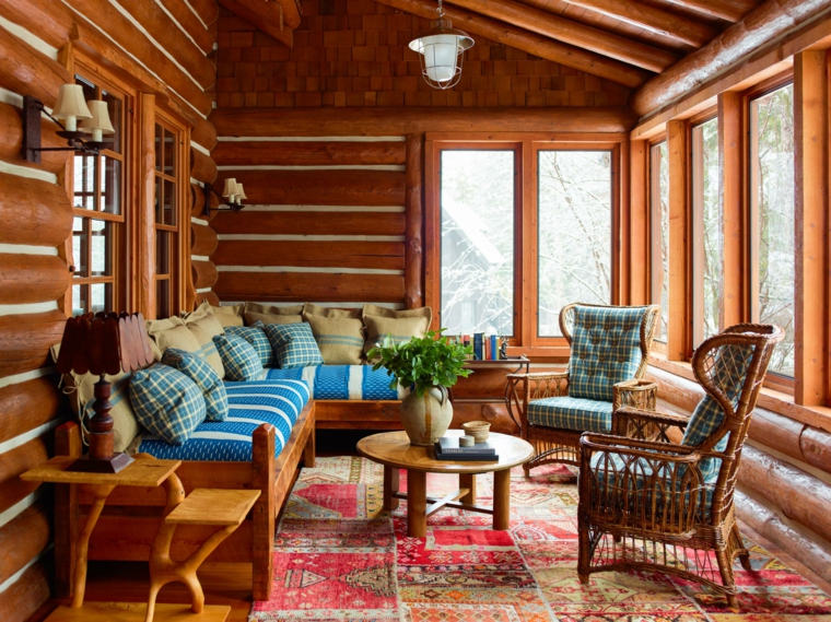 interiores de estilo rústico