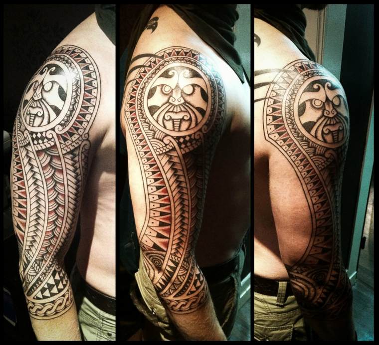 tatuaje-manga-maori