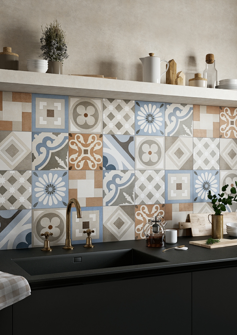 Azulejos cocina y consejos sobre la elección de este elemento tan