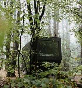 Cabaña de madera en el bosque - una escapada que merece la pena