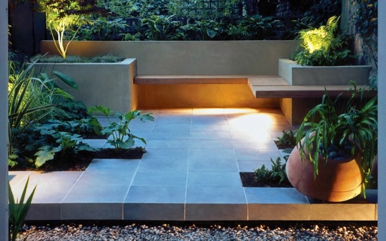 diseño de jardines pequeños minimalistas