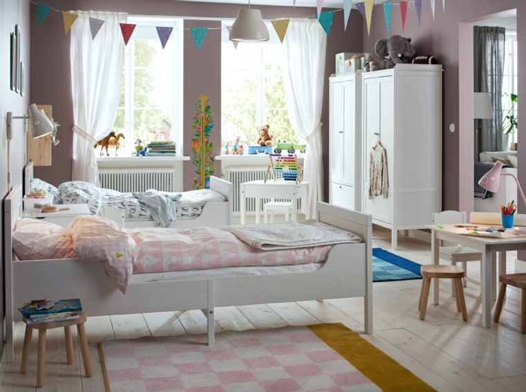 dormitorios-infantiles-diseno-opciones-dos-camas