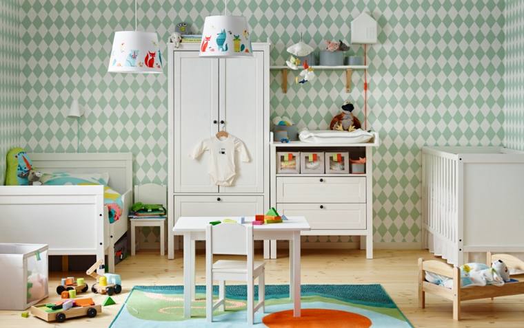 dormitorios-infantiles-diseno-opciones-muebles-papel-pared