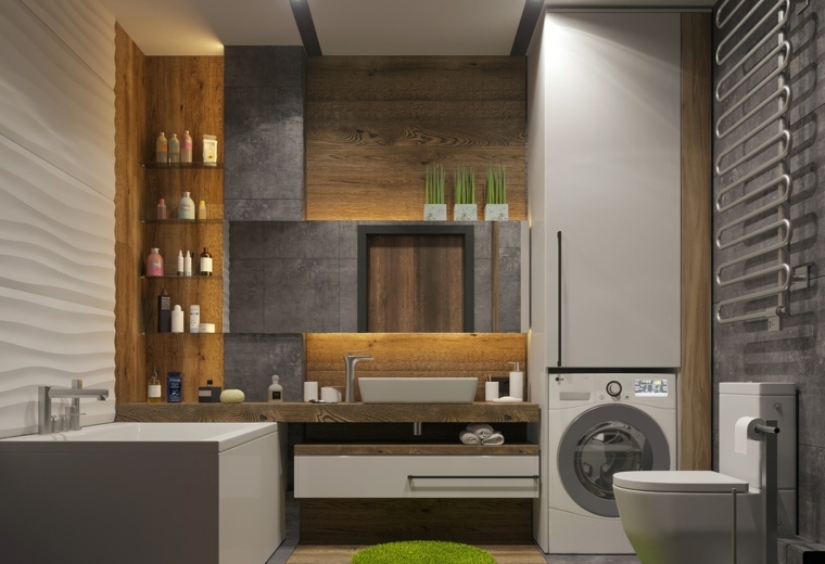 Baño- ideas modernas para renova el cuarto de baño con muebles de baño