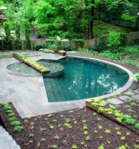Diseño de jardines pequeños con piscina pequeña - Ideas y consejos