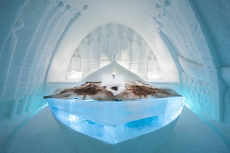 hotel de hielo diseño