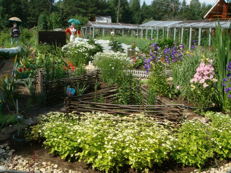 Diseño de jardines rústicos - JarDin Rustico Plantas