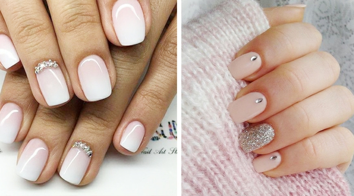 manicura ideas perlas pequenas