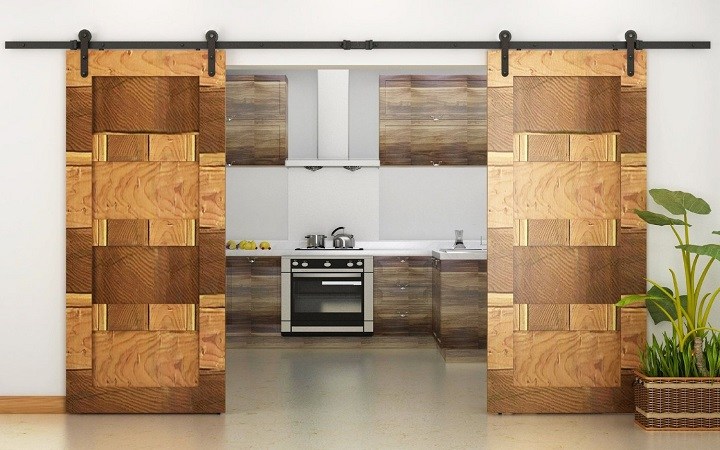 puertas de interior diseño madera
