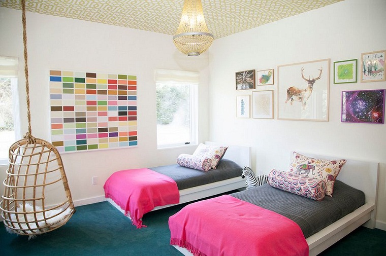 diseño de habitación infantil moderna