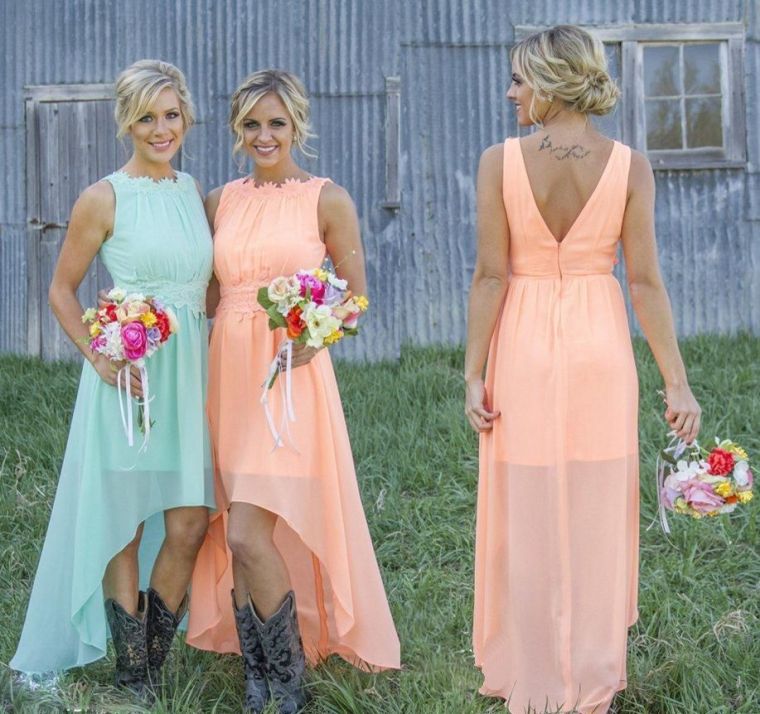 vestidos-damas-colores-crema-bellos