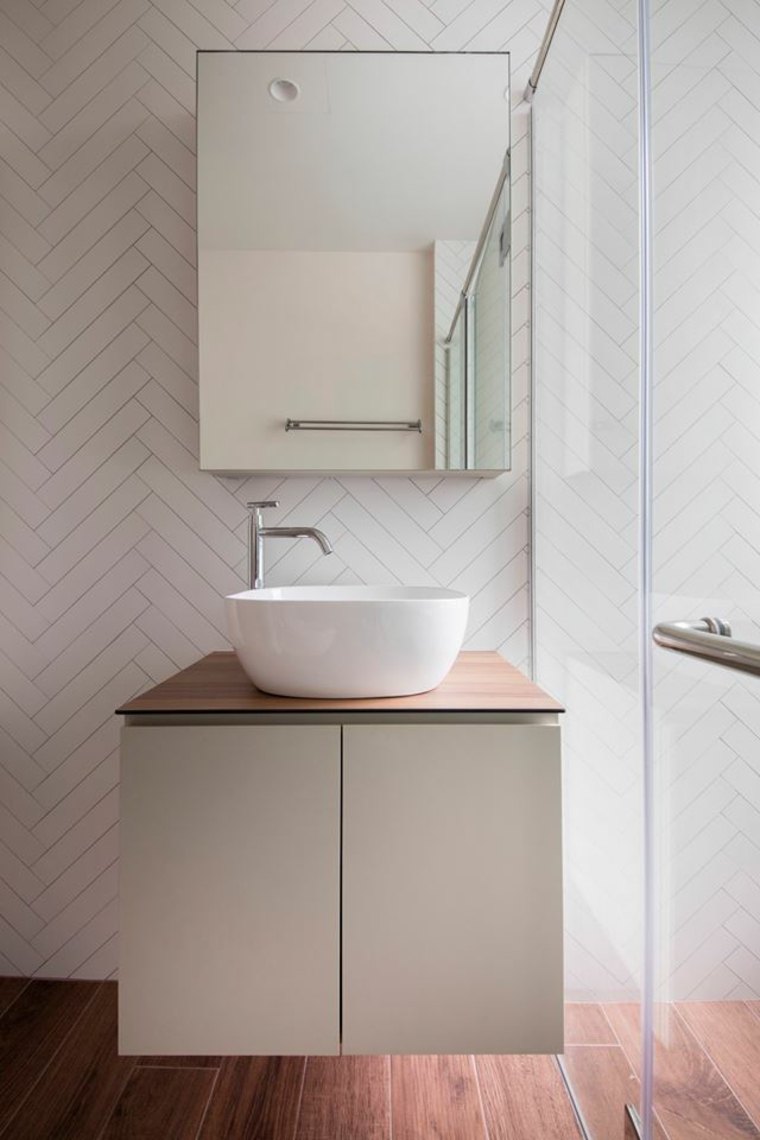 diseño de cuarto de baño moderno