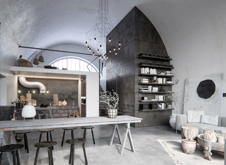 cocina-rustica-industrial