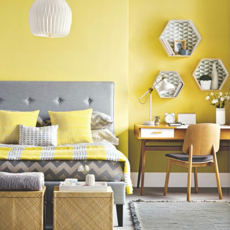 Colores de habitaciones, el amarillo en nuestro interior