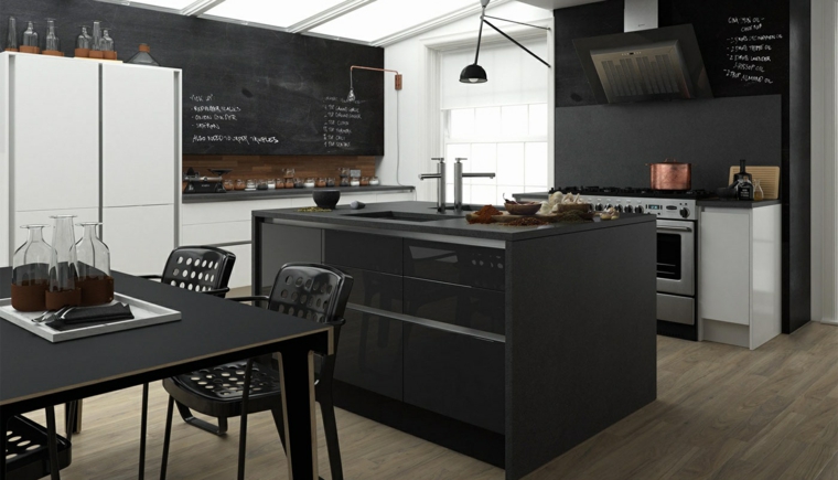 diseno-cocina-isla-negras-opciones