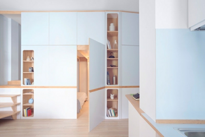 Separadores de ambientes modernos para estudios y apartamentos pequeños