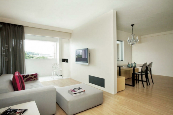 Interiores de casas modernas - ¿Cómo incluir el espacio negativo en el