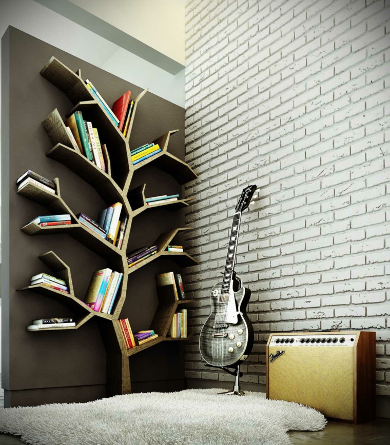 estantes para libros arbol