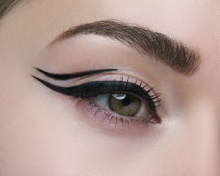 eyeliner en gel-maquillaje-moderno