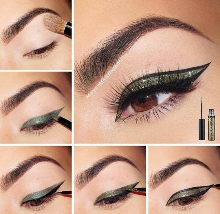 eyeliner paso a paso-aplicar-casa