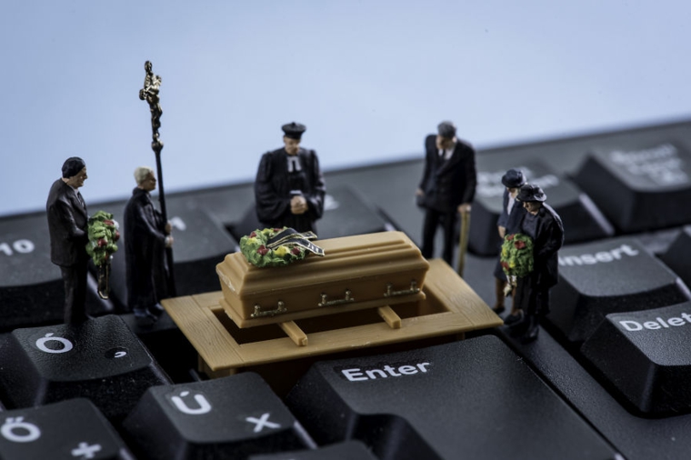 Teclado funerario