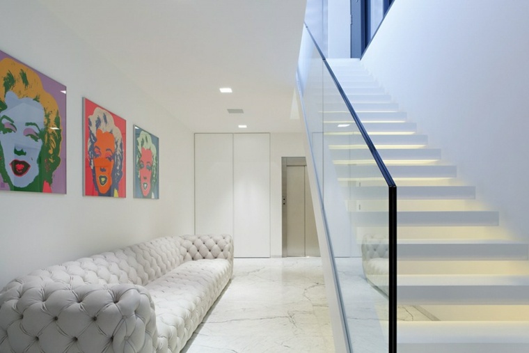  escaleras modernas de interior