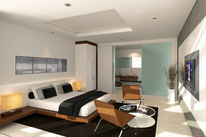 Interiores de casas modernas - ¿Cómo incluir el espacio negativo en el
