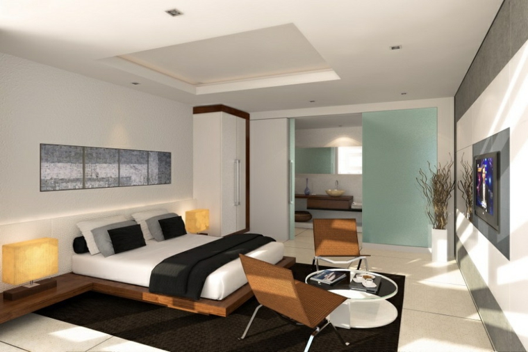 Interiores de casas modernas - ¿Cómo incluir el espacio negativo en el