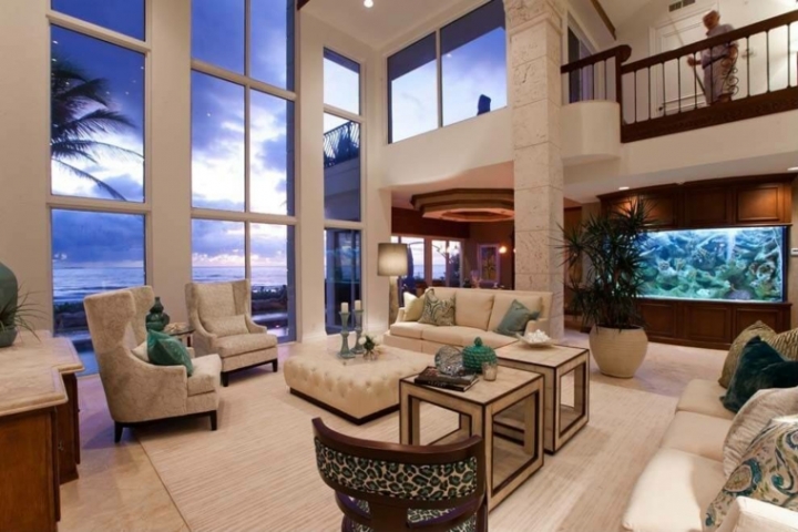 Muebles bonitos - otomanas de gran tamaño para diferentes estilos