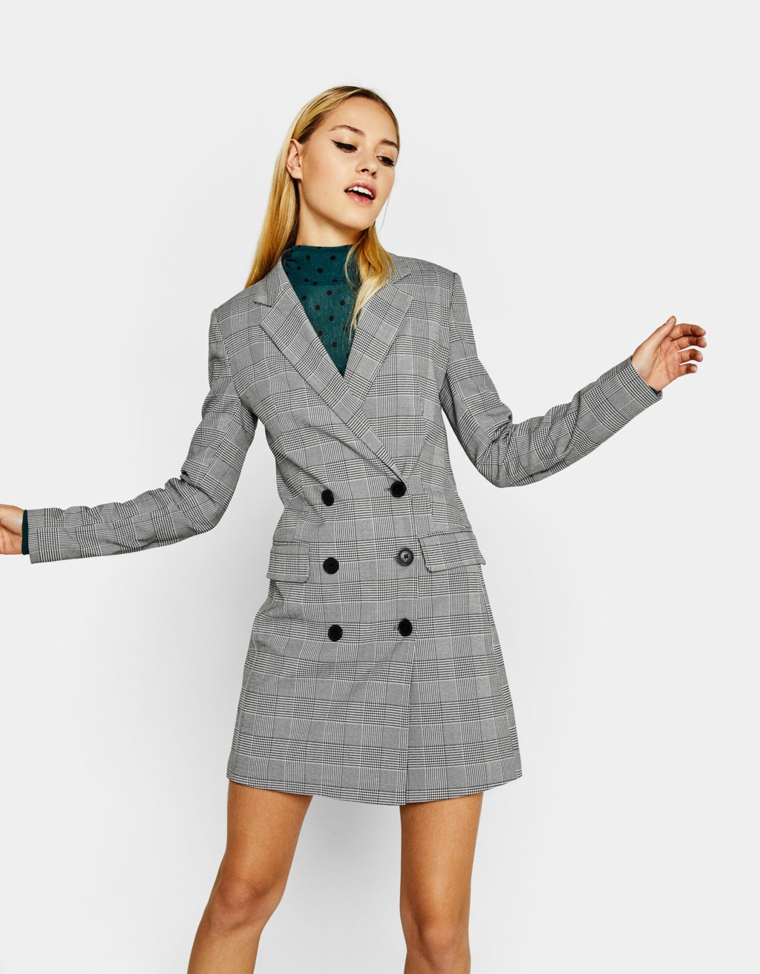 ropa de mujer-abrigo-cuadros