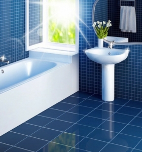 Baños modernos de color azul para unos espacios llenos de armonía