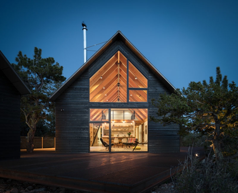 Bosque y arquitectura moderna por Renée del Gaudio Architecture
