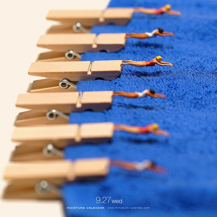 calendarios en-miniatura-piscina