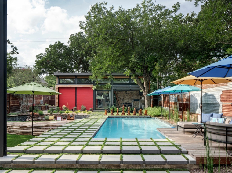 Diseño de jardines modernos y contemporáneos - Ideas para crear un