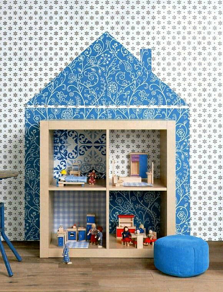 Encantadora casita de muñecas
