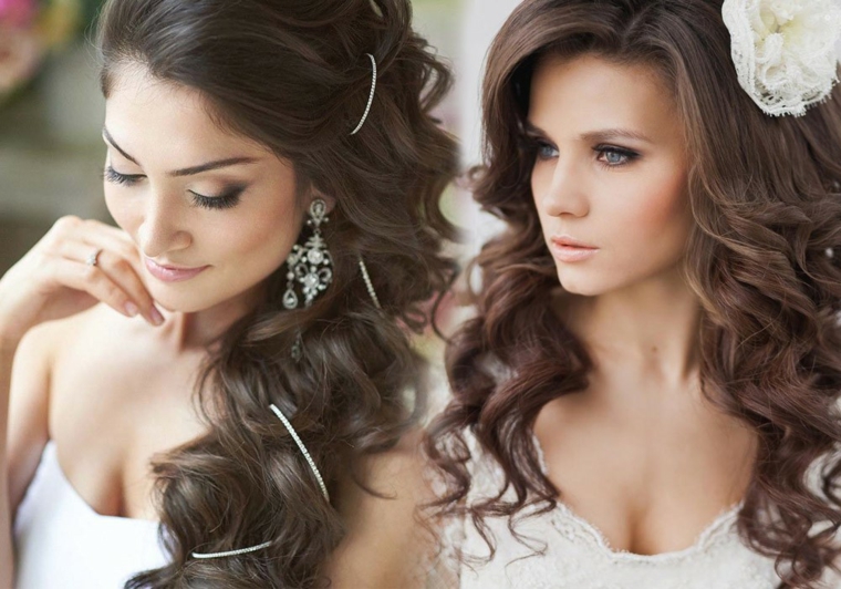 imagenes de peinados elegantes-novias
