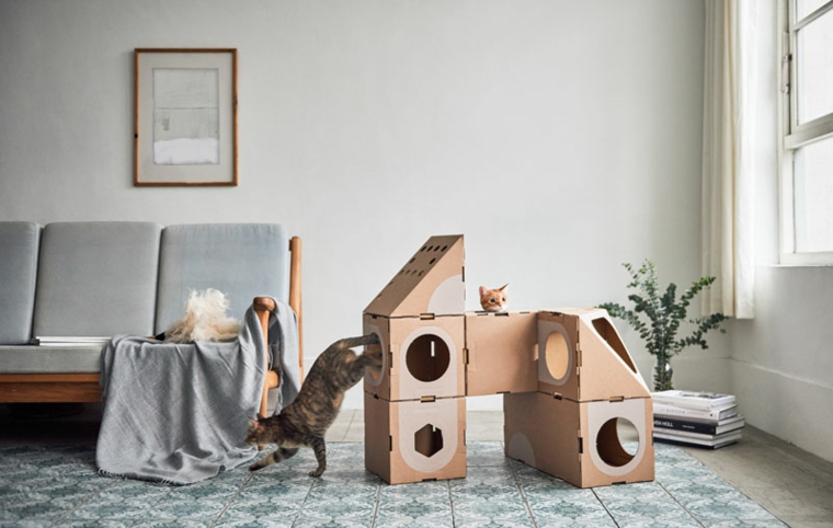 los gatos diseño muebles frescos