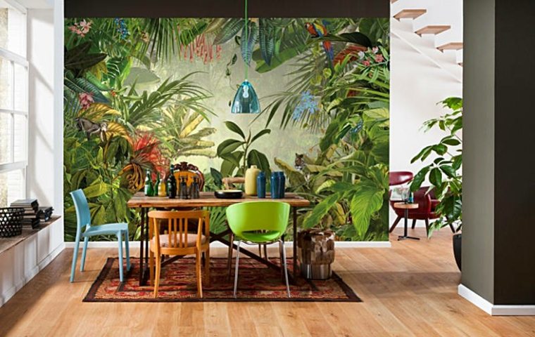pared-diseño-tropical