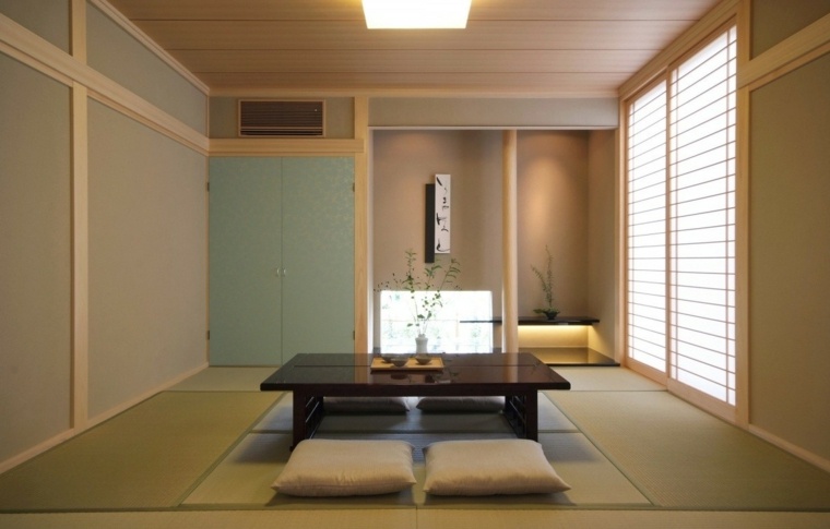 salón japonés sencillo